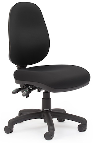 Evo Luxe Black Office Chair