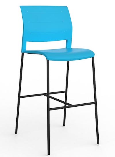 G Black Frame Barstool
