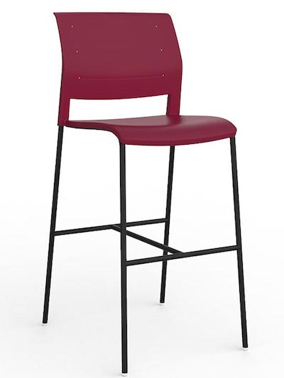 G Black Frame Barstool