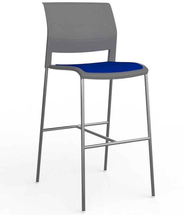 G Upholstered Seat Barstool