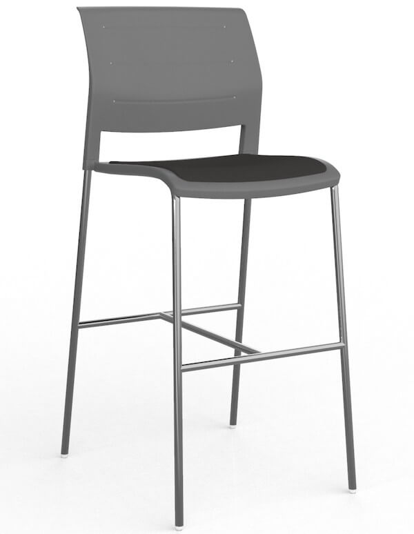 G Upholstered Seat Barstool