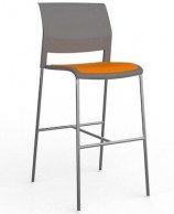 G Upholstered Seat Barstool