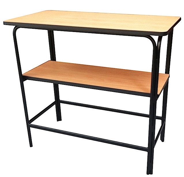 HD Bar Leaner with Shelf 1200x500