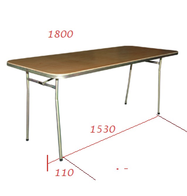 HD Folding Table 1800 x 750