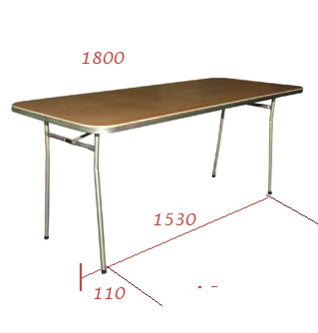 HDB Folding Table 1800 x 750
