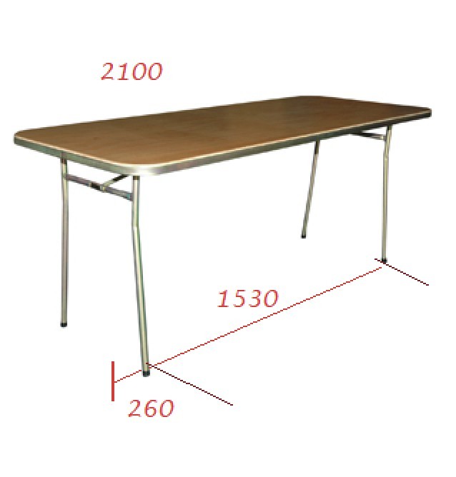 HDB Folding Table 2100 x 750