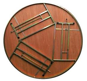 HDRS Round Folding Table 1800