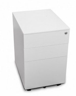 Slimline Metal Pedestal 3 Drawer