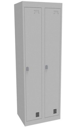 Alpha 1 Door Bank of 2 Locker