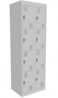 NZ 4 Door Bank of 2 Locker 300mm