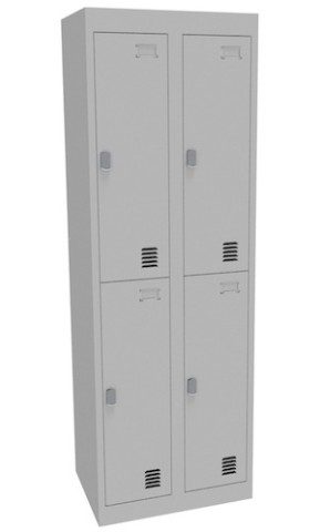 Alpha 2 Door Bank of 2 Locker