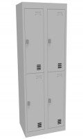 Alpha 2 Door Bank of 2 Locker 375