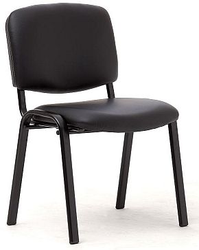 Swift Black Vinyl Chair