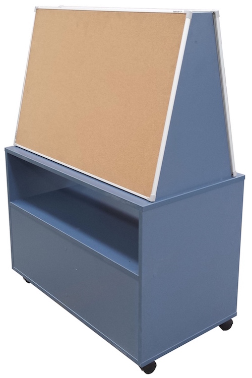 Teacher Station Pinboard-Whiteboard