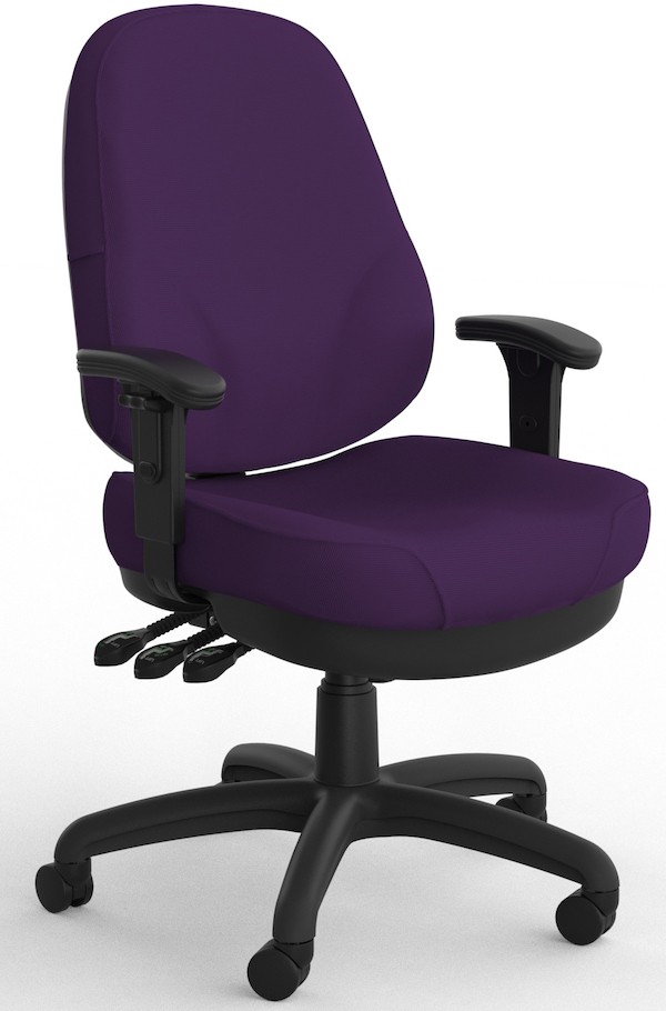 Veda Heavy Duty Office Chair with Arms