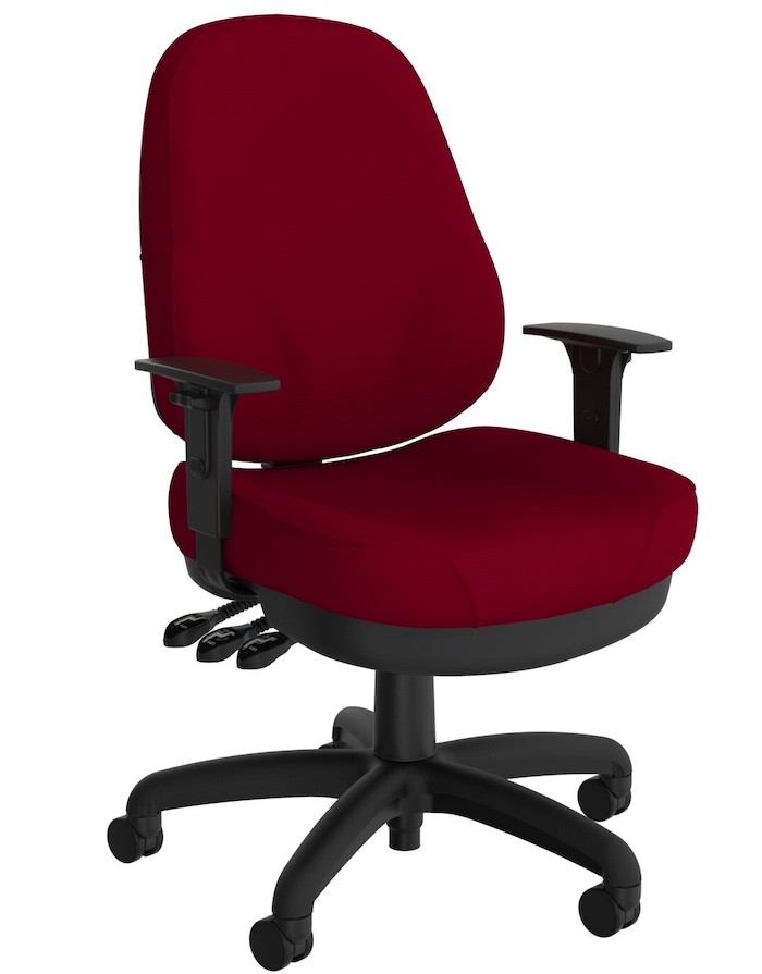 Veda Heavy Duty Office Chair with Arms