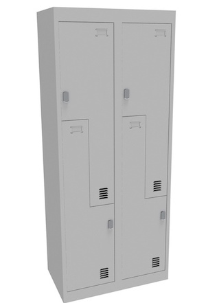 Alpha 2 Step Bank of 2 Locker 375