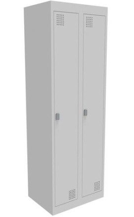 NZ 1 Door Bank of 2 Locker 300mm