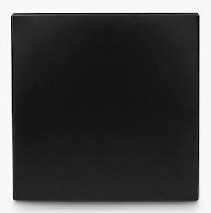 Toulouse Table Top Black 60cm Square