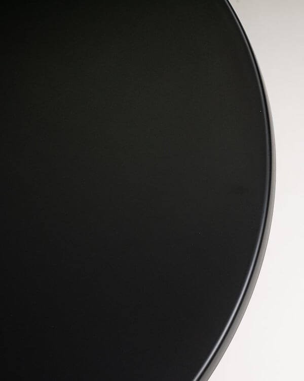 Toulouse Table Top Black 80cm Diameter