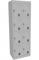 Alpha 4 Door Bank of 2 Locker