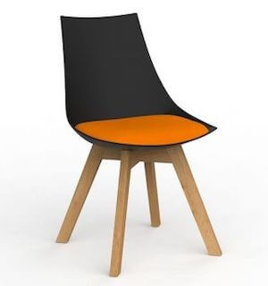 Luna Black Chair