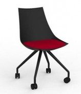 Luna Black Mobile Chair