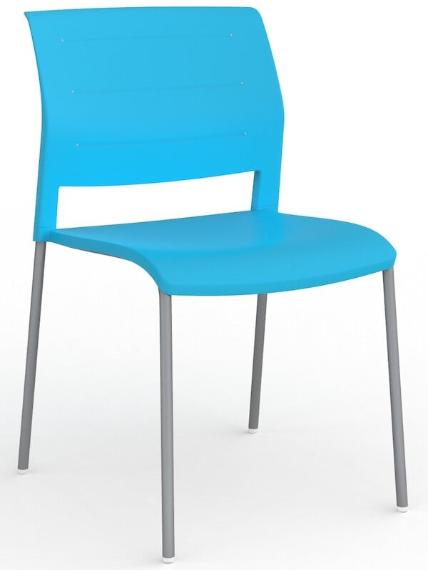 Game Silver Stacking Chair