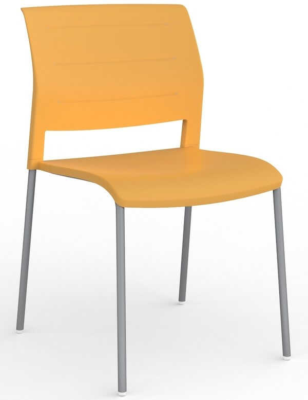 Game Silver Stacking Chair