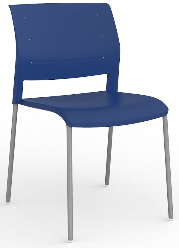 Game Silver Stacking Chair
