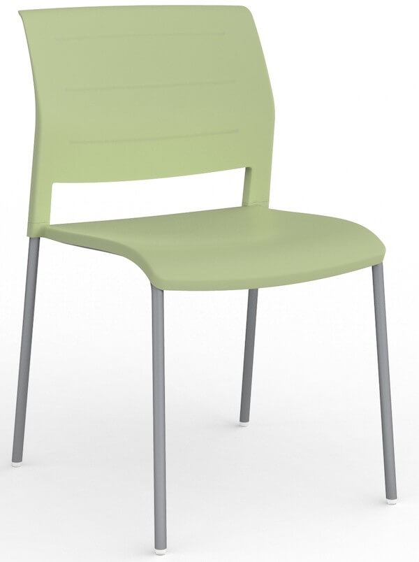 Game Silver Stacking Chair