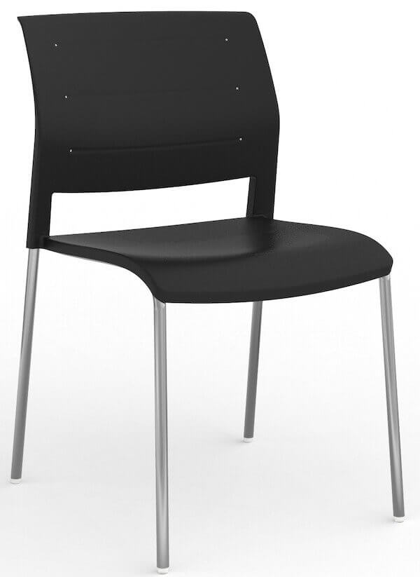 Chrome Stacking Chair Sleek, SpaceSaving Seating Solution