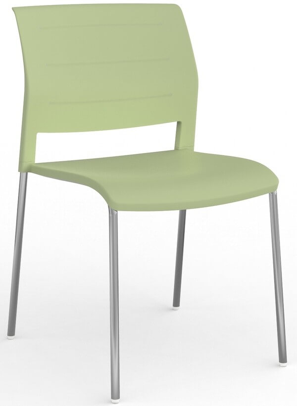 Chrome Stacking Chair Sleek, SpaceSaving Seating Solution