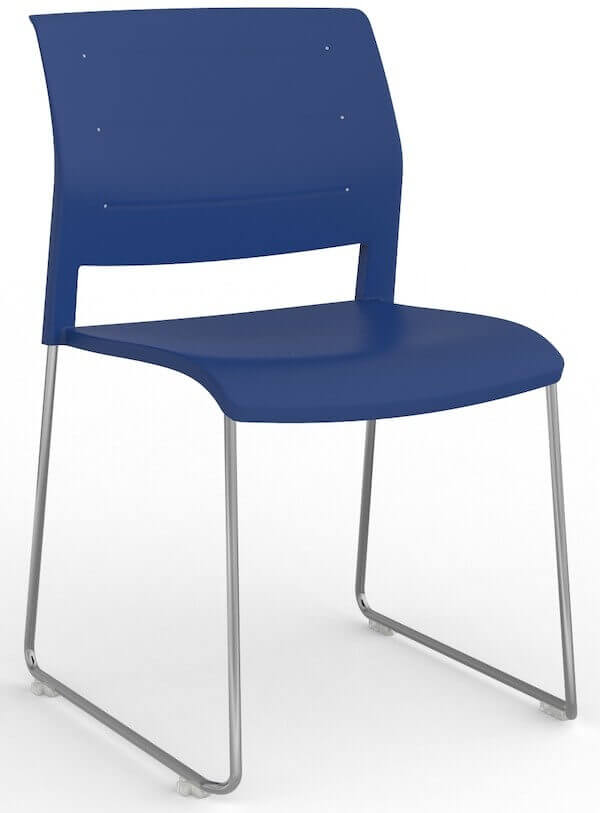 Game Chrome Skid Stacking Chair Wellington Christchurch NZ