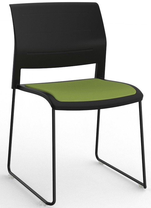 Game Skid Upholstered Seat Chair