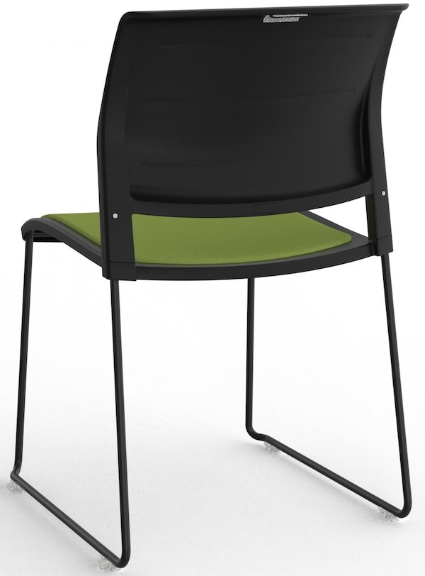 Game Skid Upholstered Seat Chair