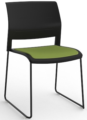Game Skid Upholstered Seat Chair