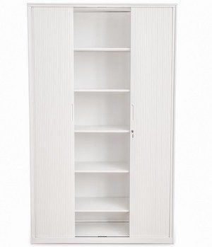 Proceed Tambour White 1980Hx900W