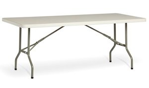 plastic folding table