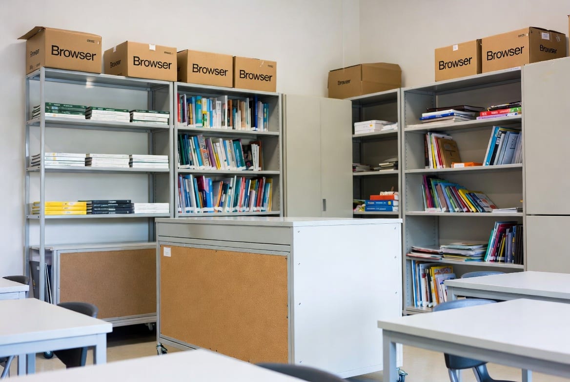Practical classroom storage units and teacher stations for NZ education spaces