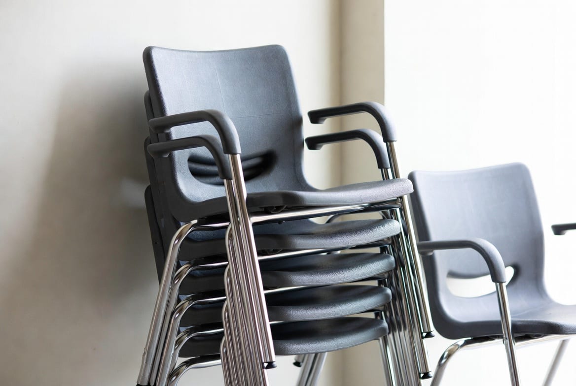 Stackable study chairs NZ – practical student and classroom seating for schools and home study