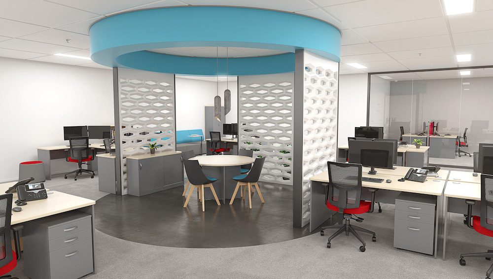 Eko Office Furniture Nordic Maple Silver