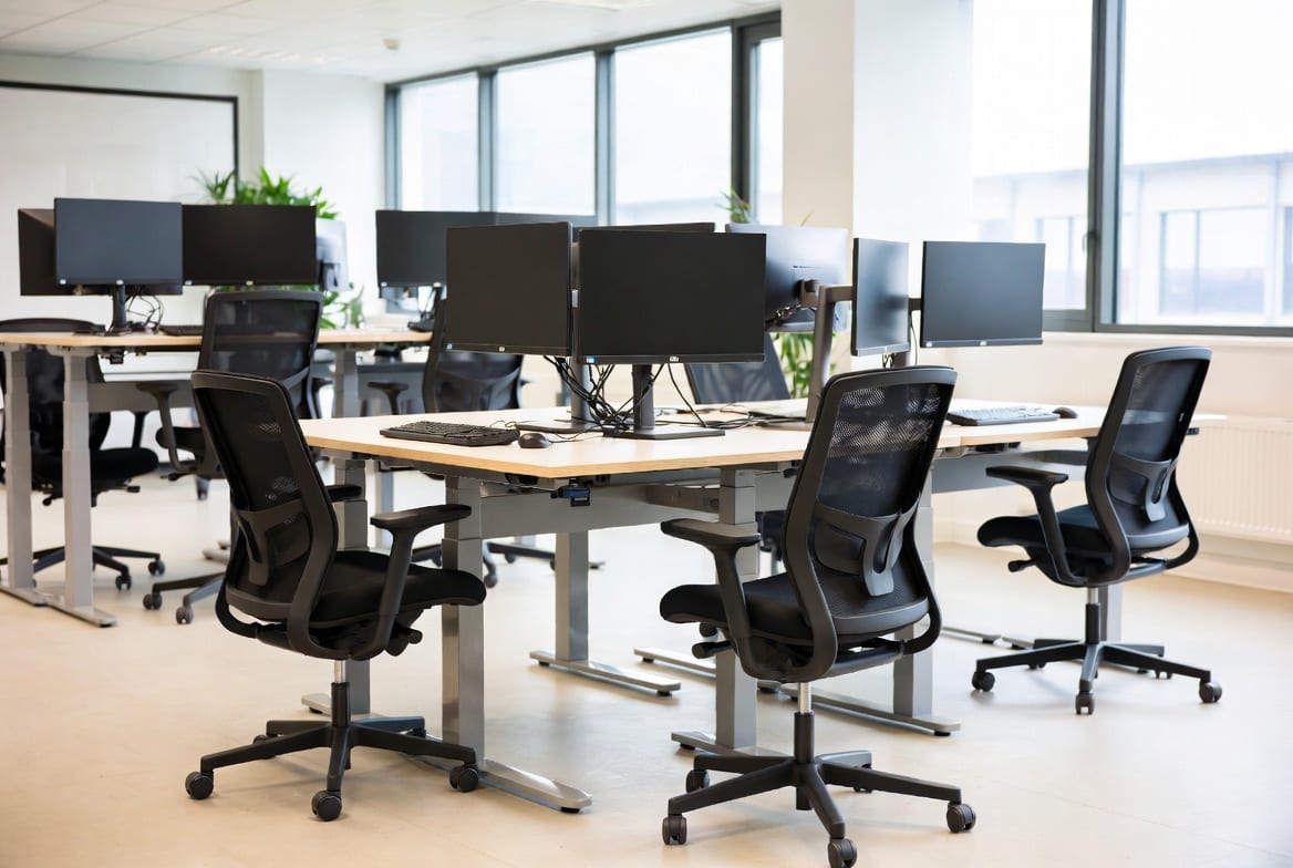 Durable office furniture and standing desks suitable for Christchurch workplaces