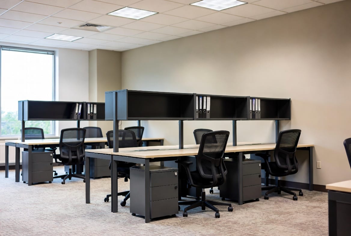 Modern Christchurch office interior with quality commercial furniture